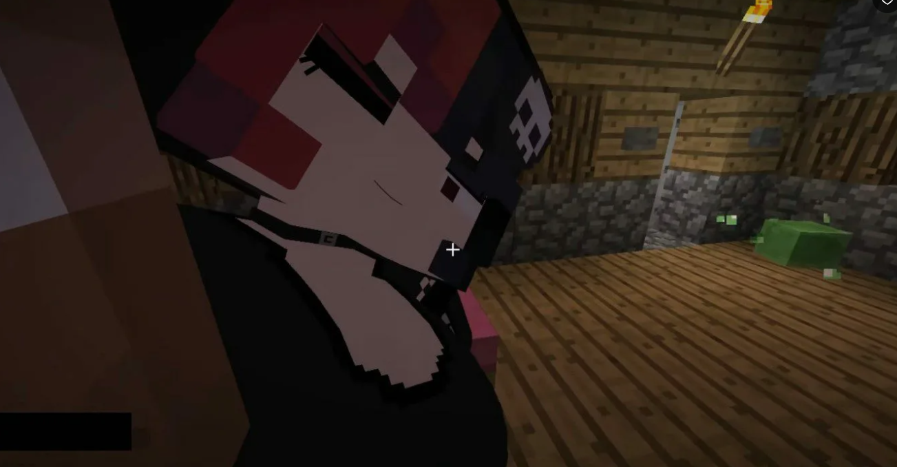 R-18 Ellie Walls (Minecraft) animated sexy pipe bomb
