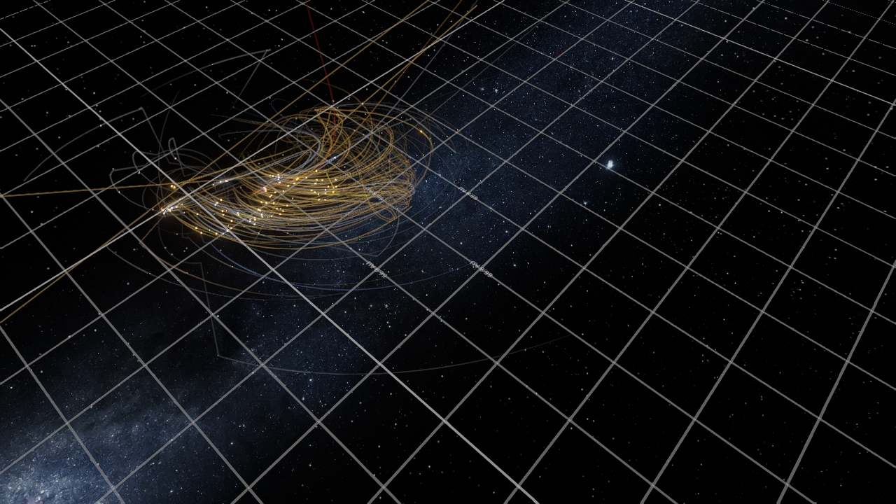 PP-G1 (First Galaxy Discovered By Proria Plentasis) Center