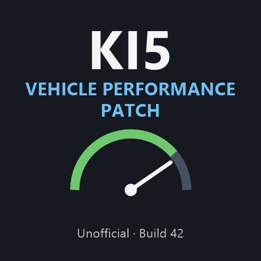 KI5 Vehicle Performance Patch (Unofficial)