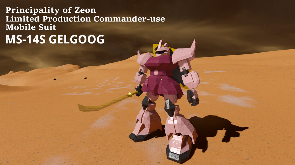 MS-14S GELGOOG (Char Aznable)