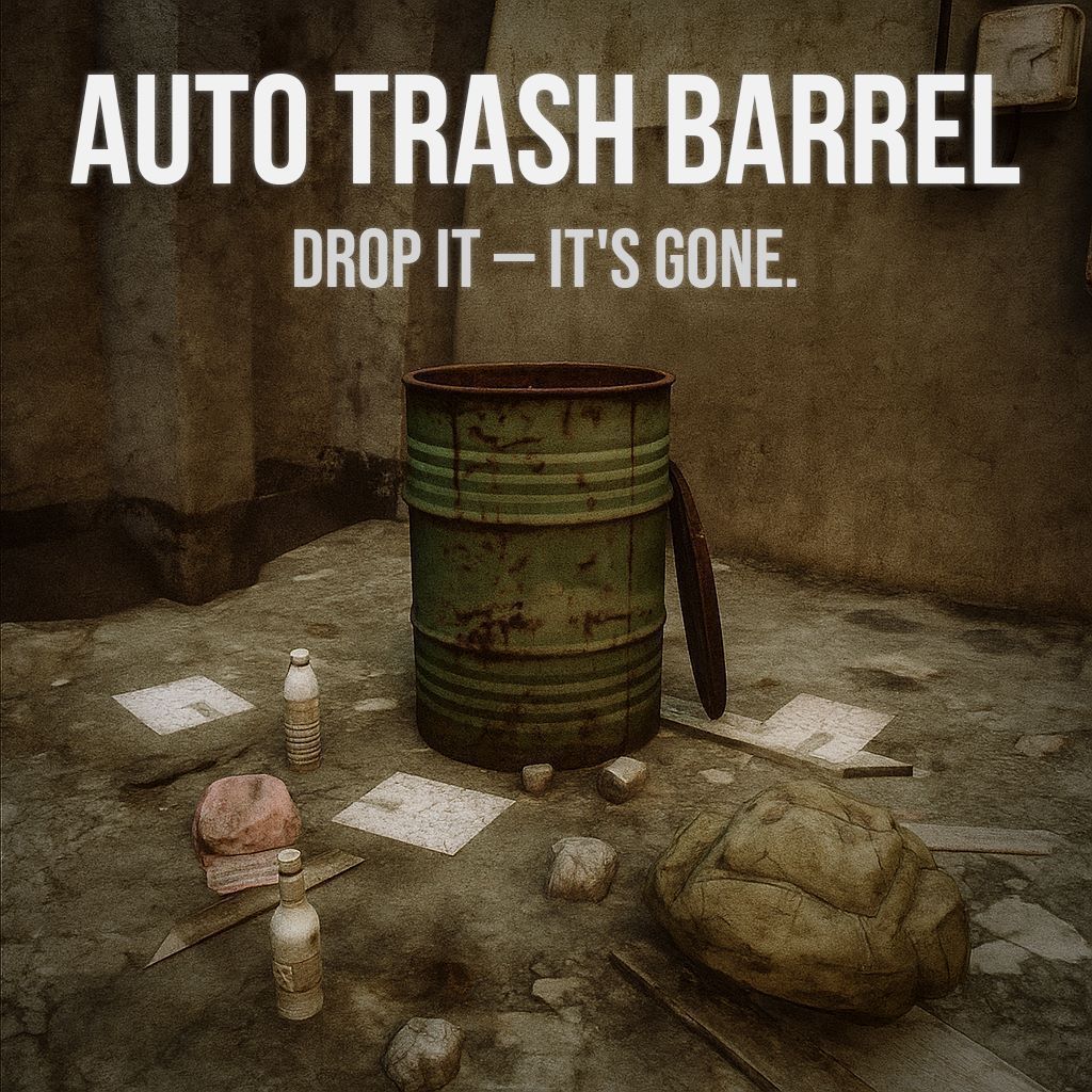 Auto Trash Barrel