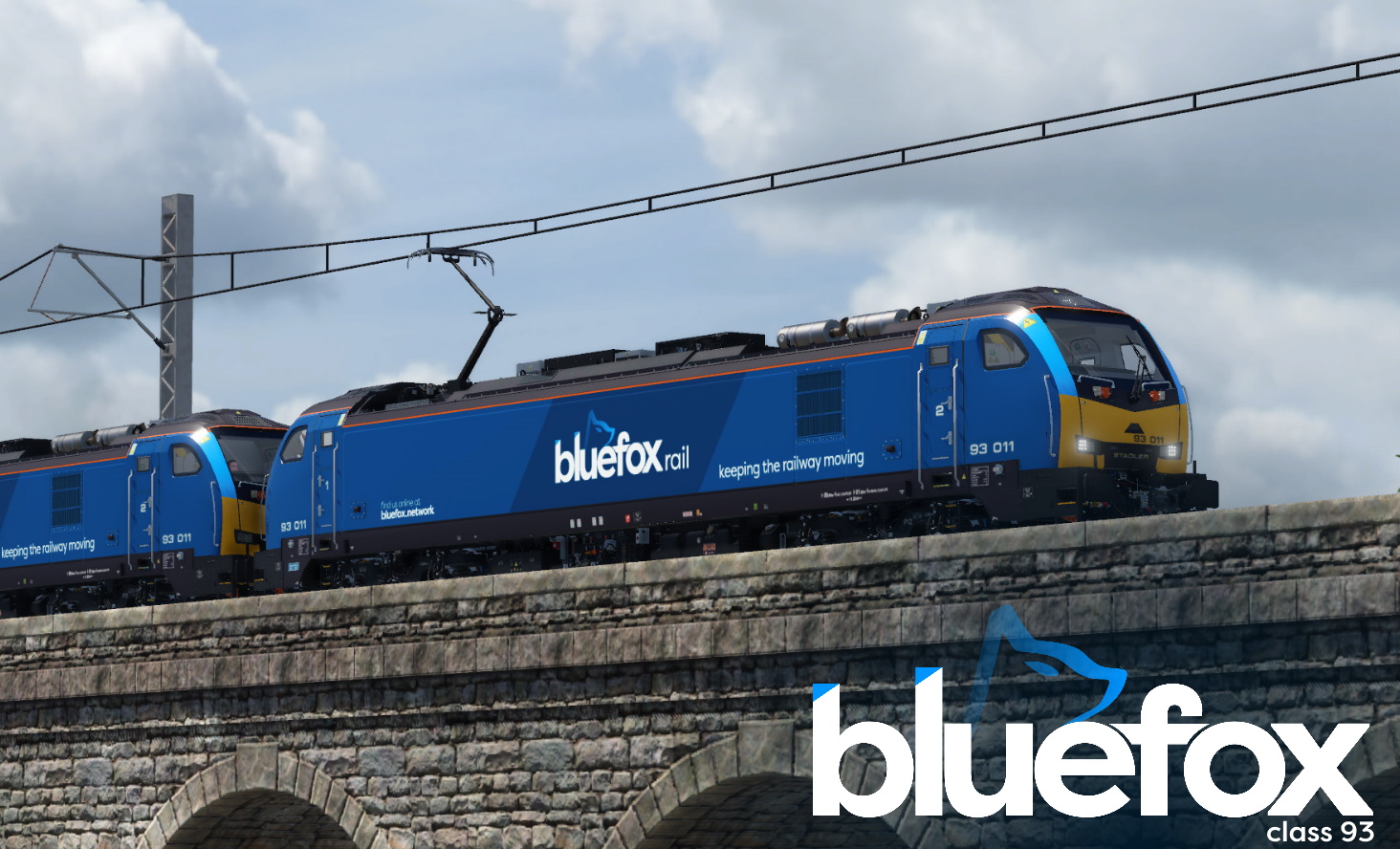 Class 93 bluefox livery preview