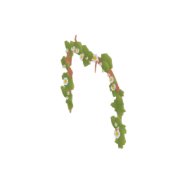Flower Vine Wall Decor