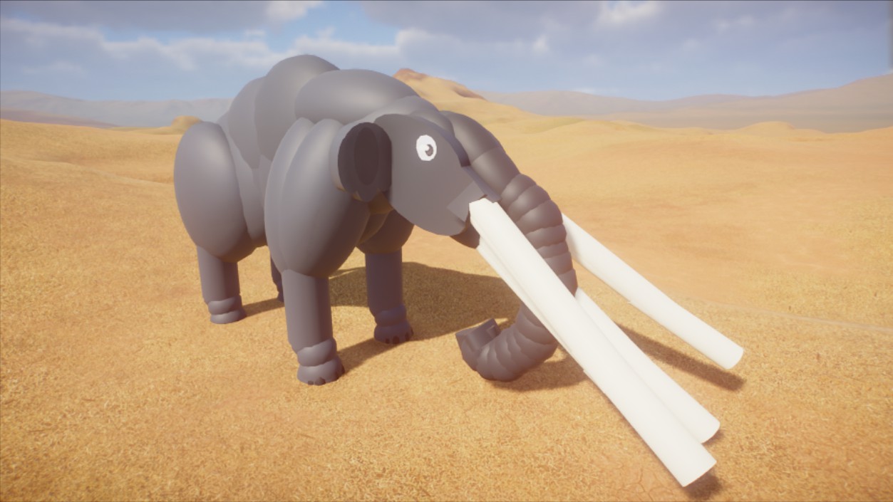 Planet Zoo: Dinosaur Digs - Stegotetrabelodon