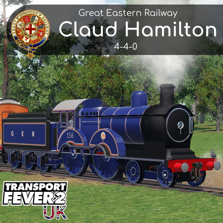 GER 4-4-0 'Claud Hamilton'