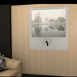 Tuscan Oak wall slider AD