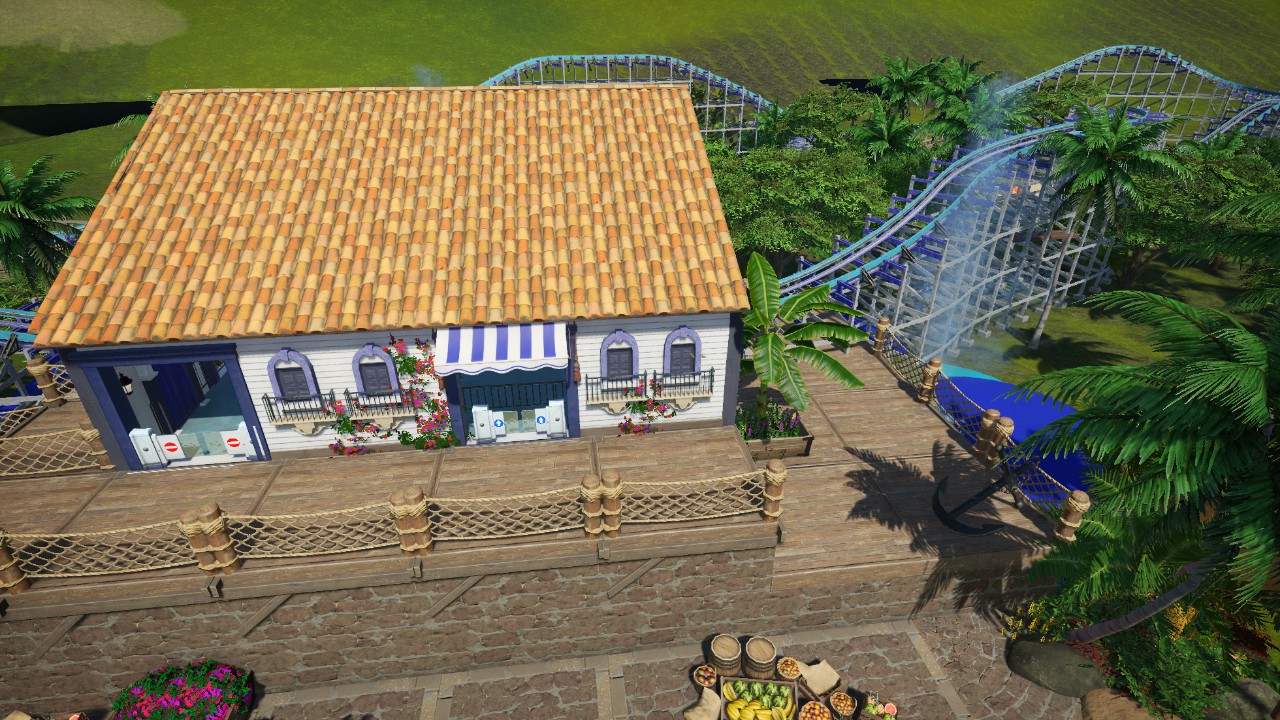 Greek Wood Coaster Ride