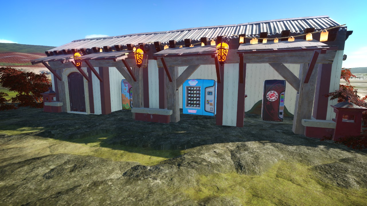 Asian Vending Building