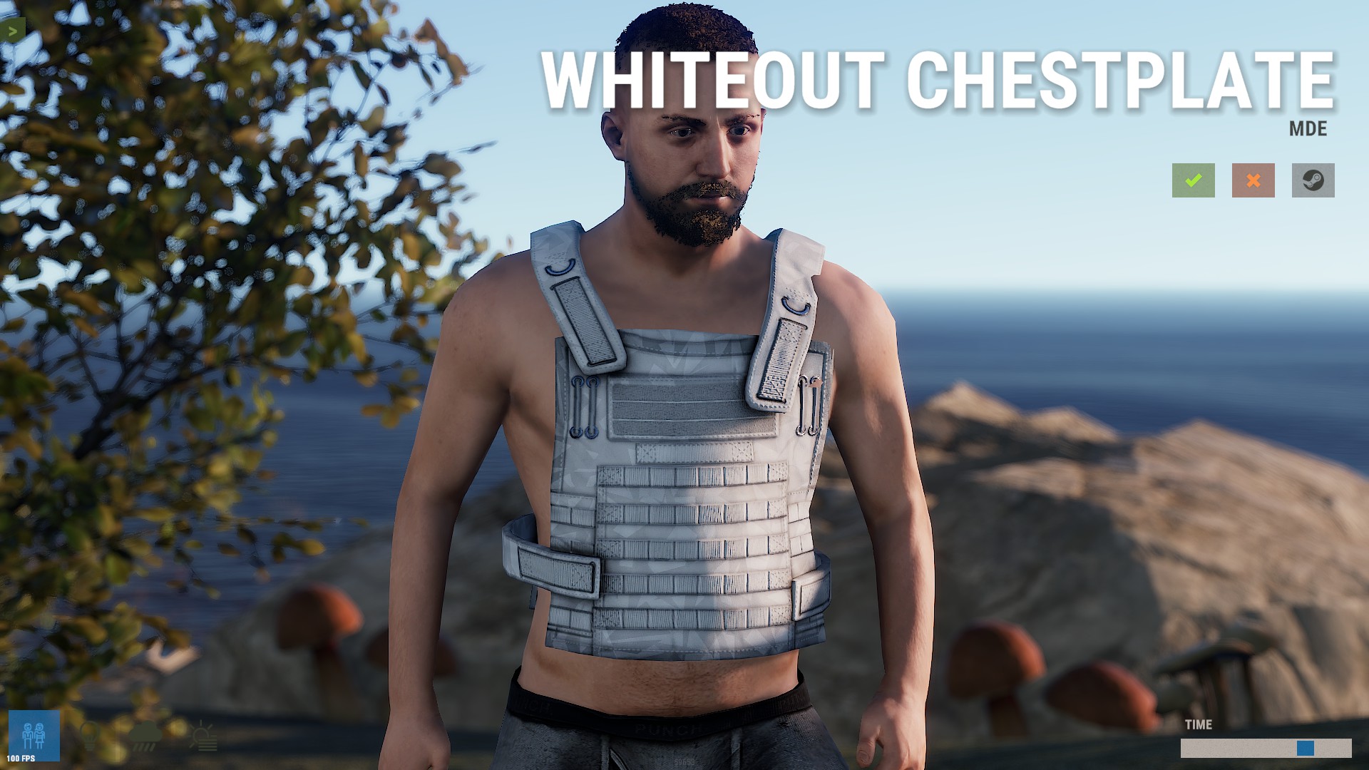 Whiteout Chestplate