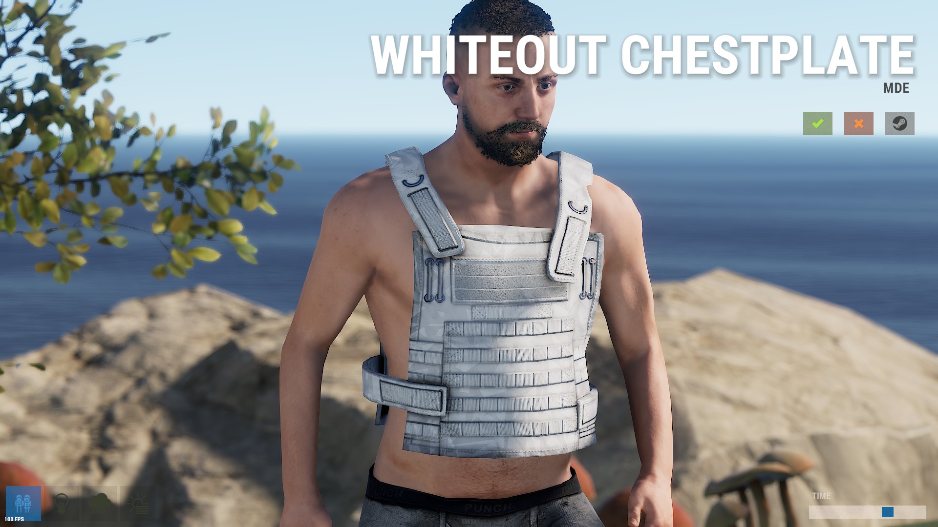 Whiteout Chestplate