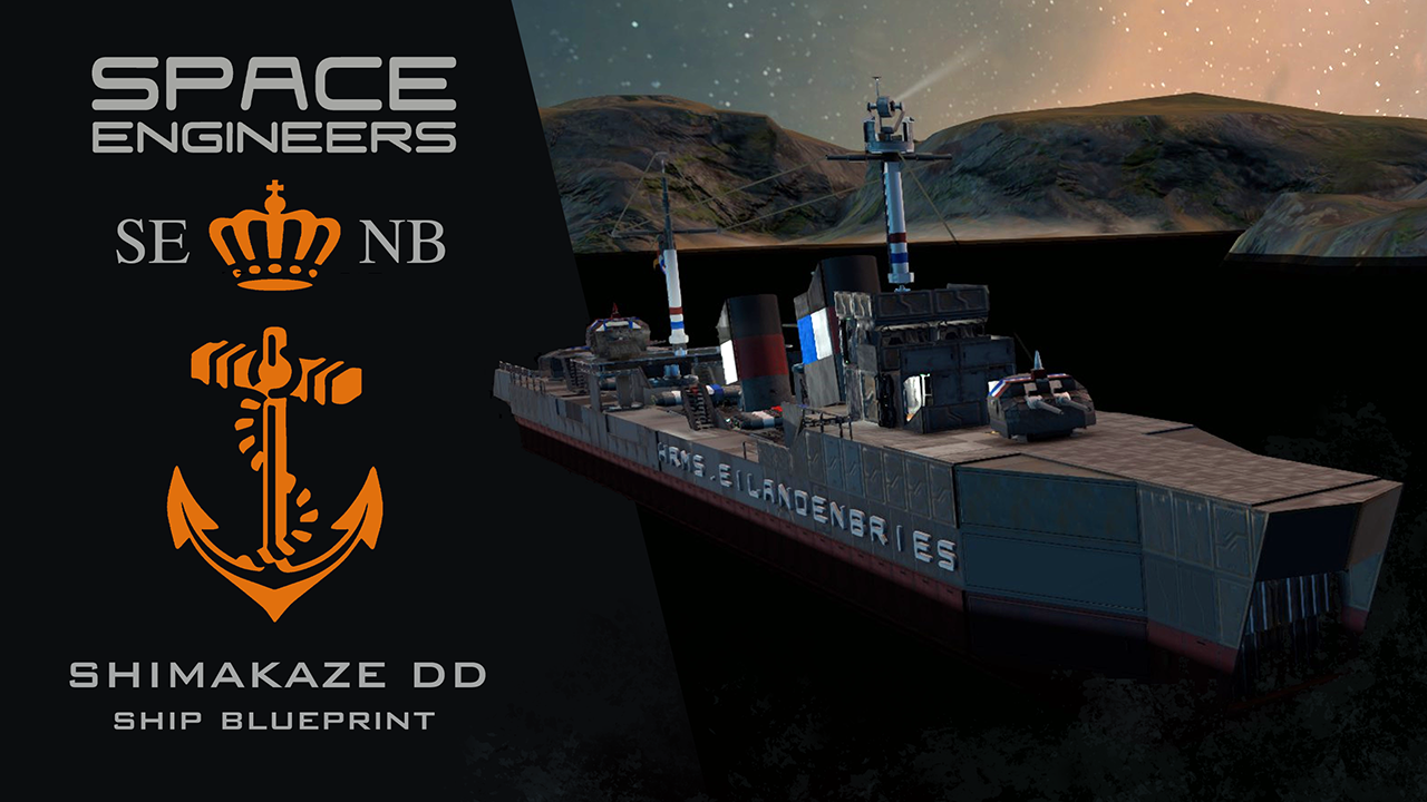 [SENB]03 Purrfect-Blinky's Hr.Ms. Eilandenbries / IJN Shimakaze - Torpedo Destroyer