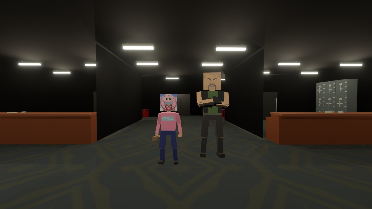 KILL OVERSHOW! and his friend.