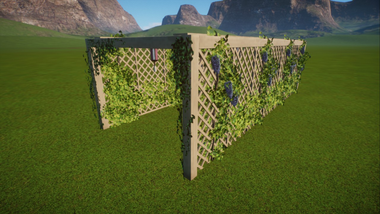 Anna's: Planted Archway - Long Canopy