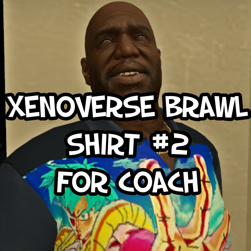 (REQ) Coach's Shirt: Xenoverse Brawl in Blueberry variant
