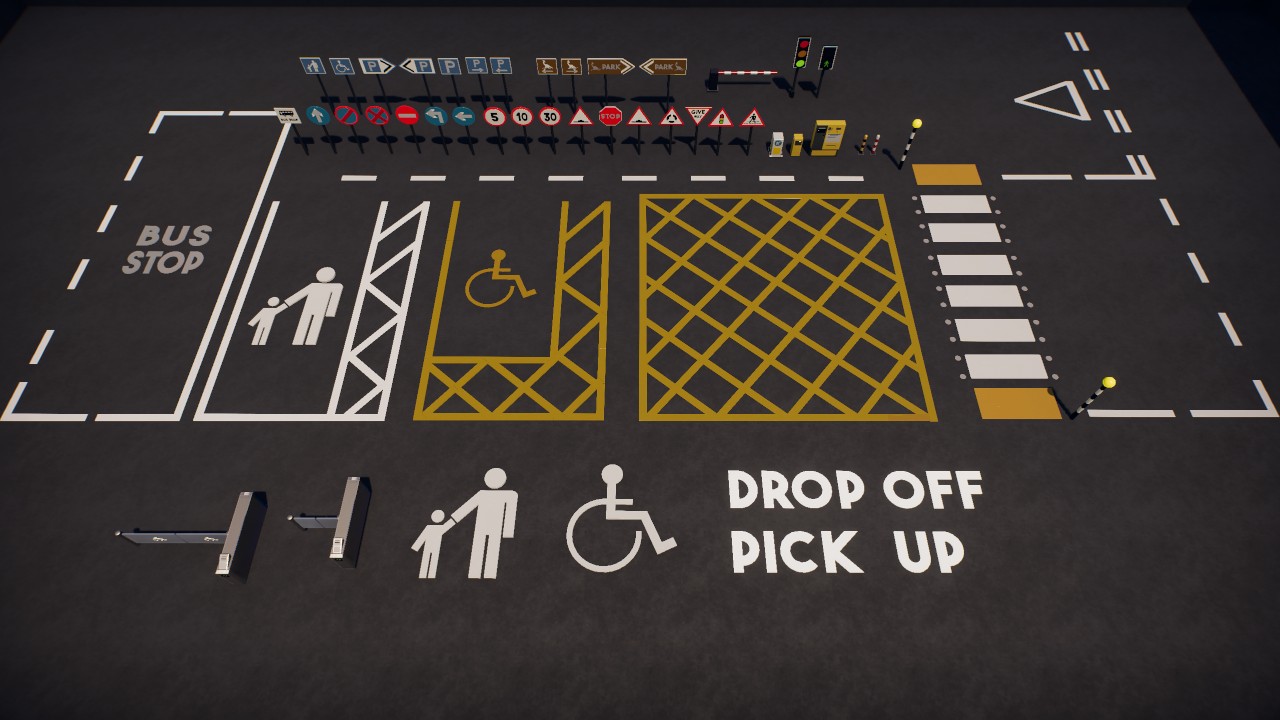 Car Park Props
