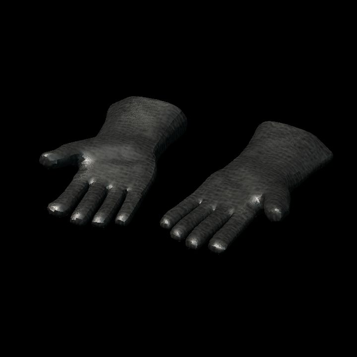 Leather gloves - lying pair up 6