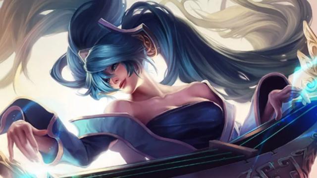 R-18 Sona Buvelle (League Of Legends) animated Glow Adrenaline