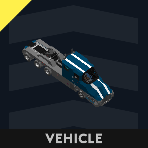Heavy Duty Semi-Truck (Tri-Axle + Sliding Hitch)