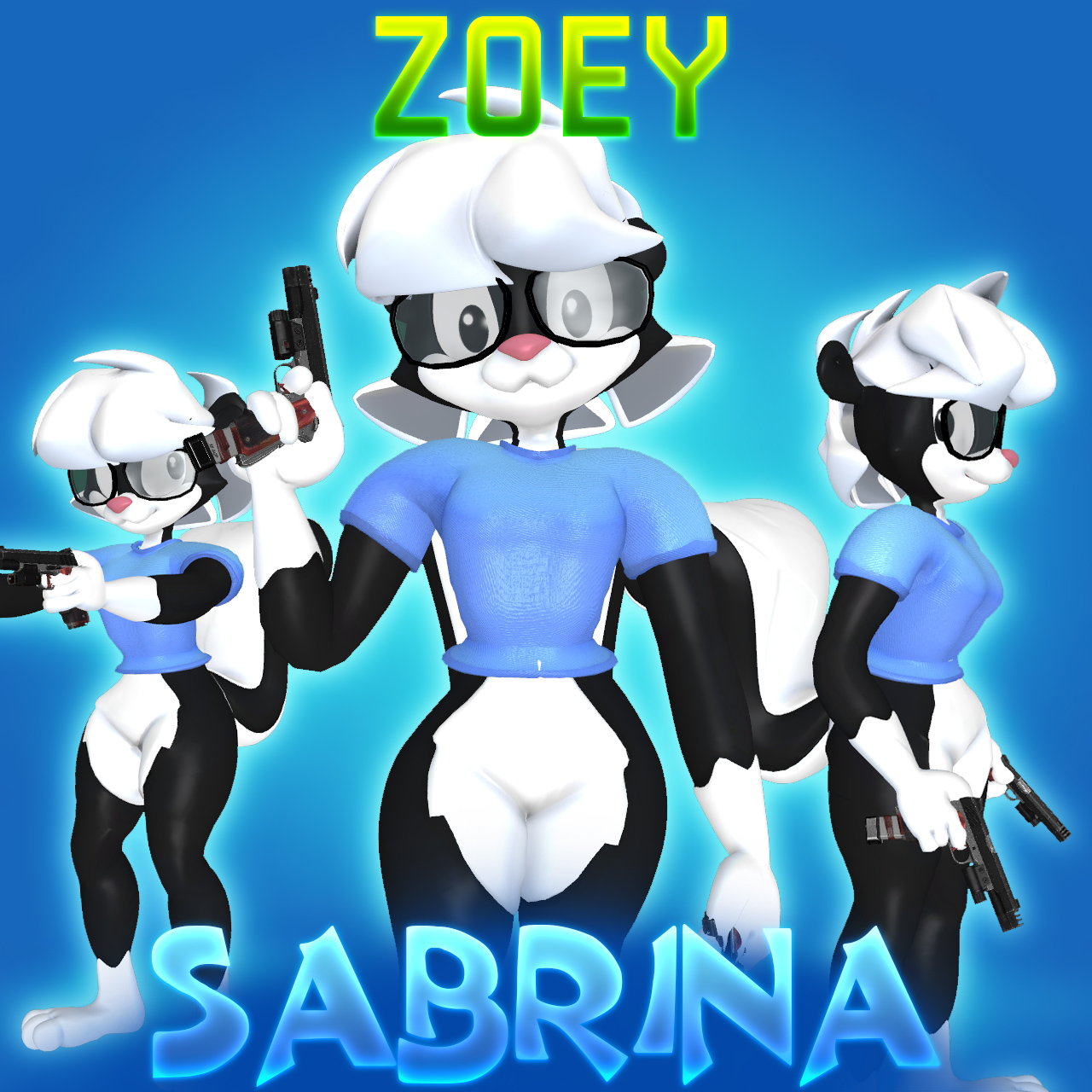 [COMM] Sabrina Skunk - Zoey
