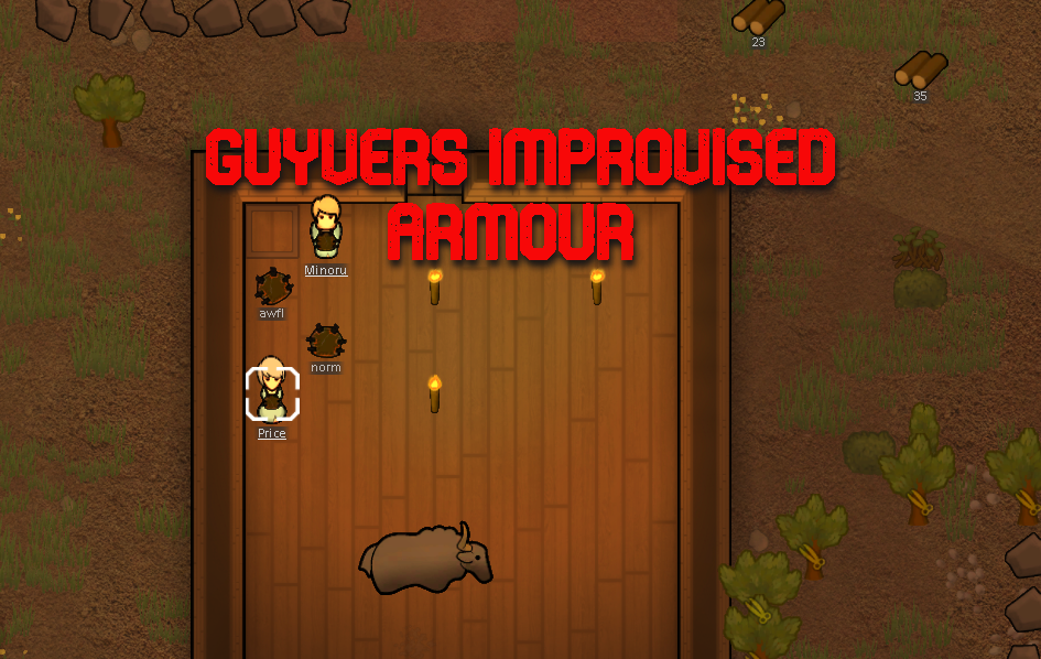 Guyvers Improvised Armour