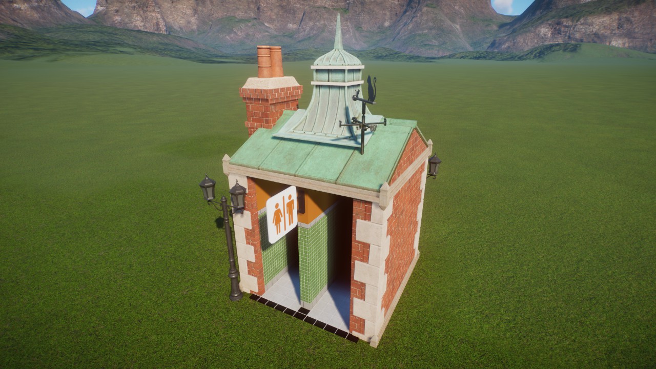 Compact Victorian Toilet