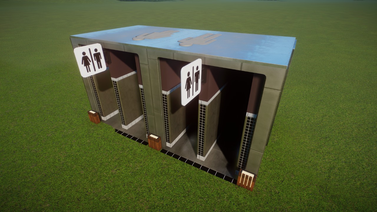 Compact Modern Toilet [x2]