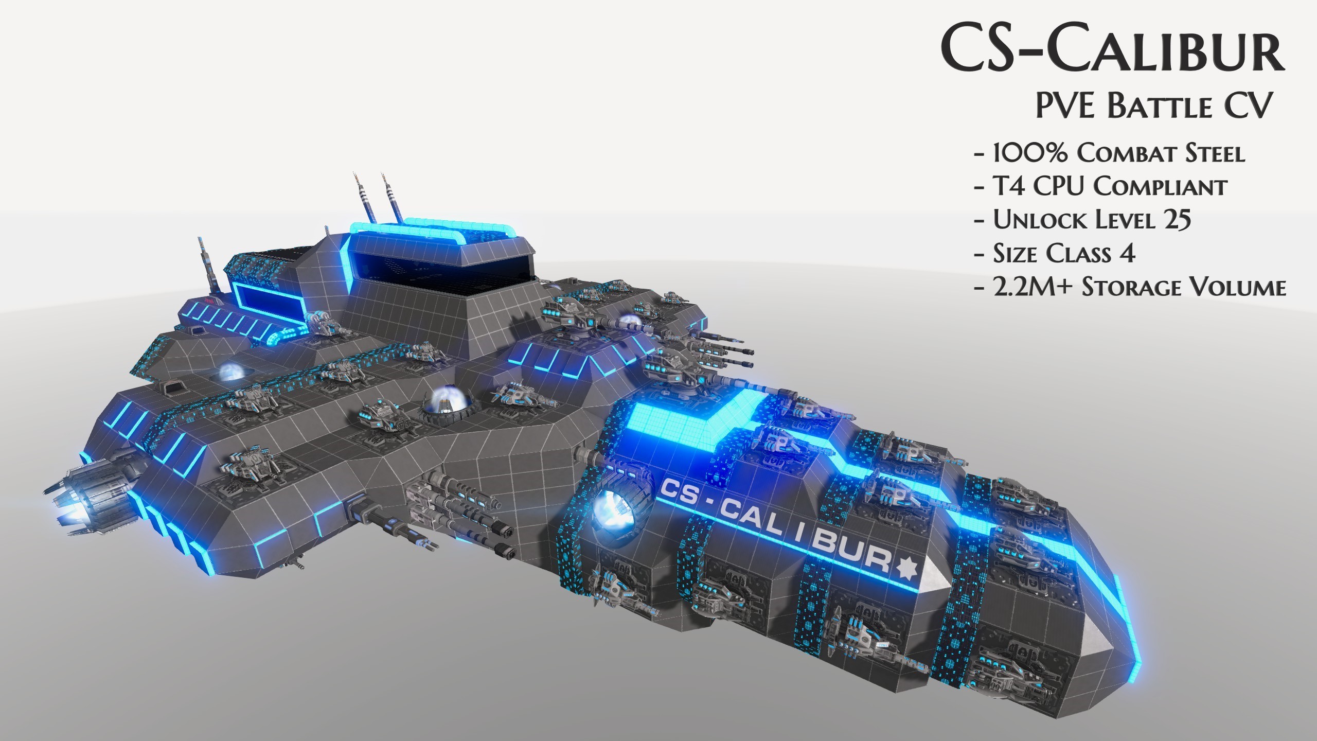 CS-Calibur - Combat Steel Battle CV - T4 CPU