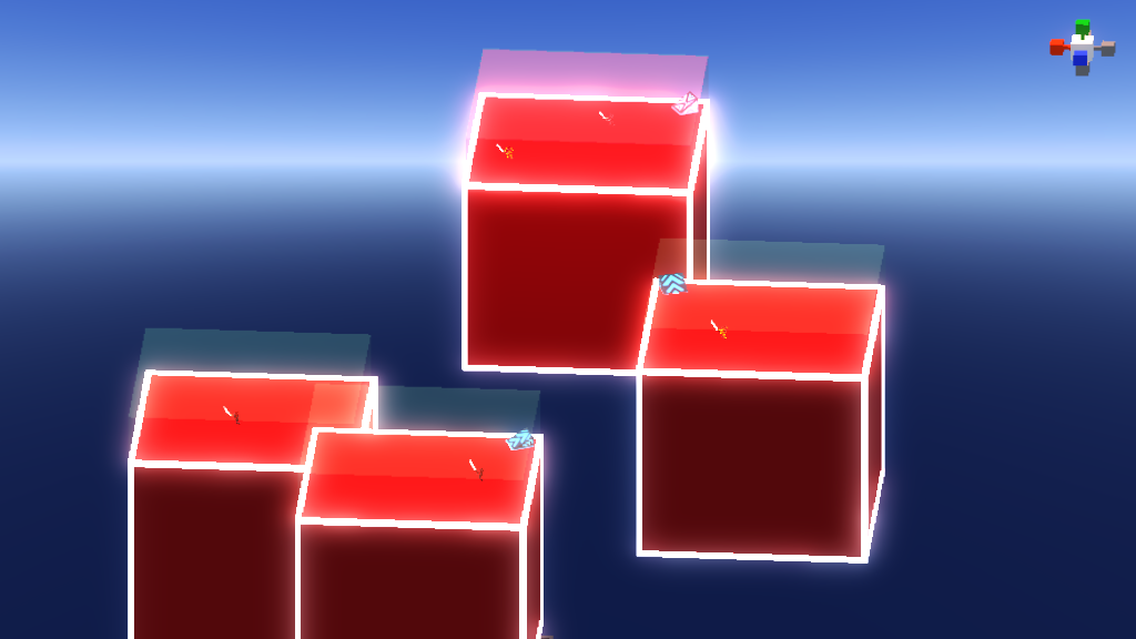 Trainee Space Cubes
