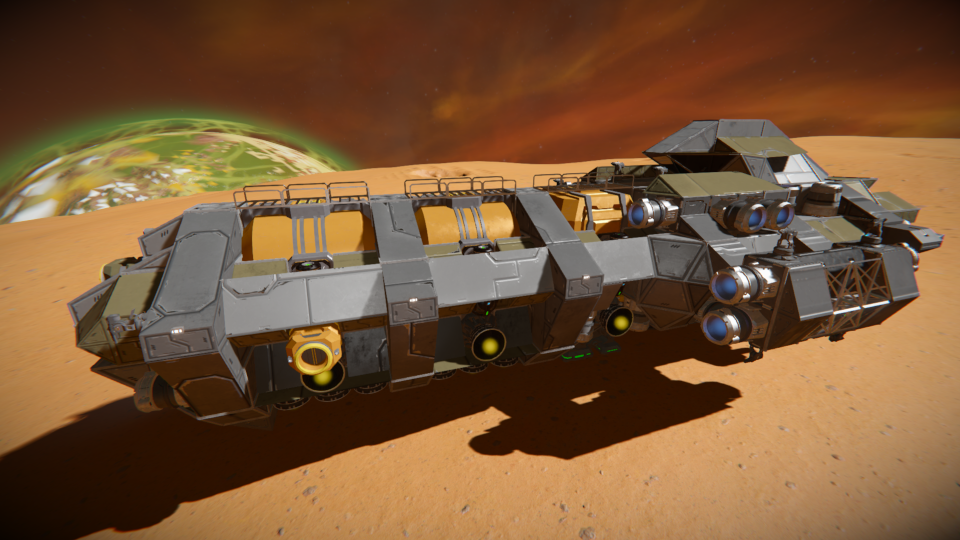 R.U.S.T. Survival Ship preview