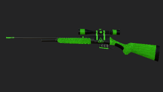 Radioactive Rage Sniper Rifle (For Radioactive Rage weapon Pack)