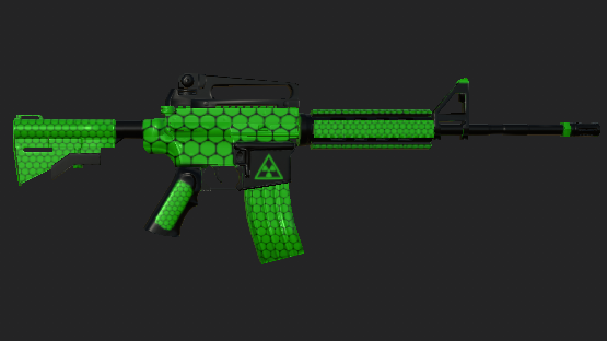 Radioactive Rage M4 (For Radioactive Rage weapon Pack)