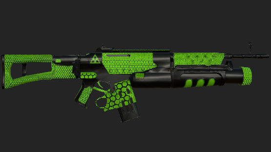 Radioactive Rage AR (For Radioactive Rage weapon Pack)