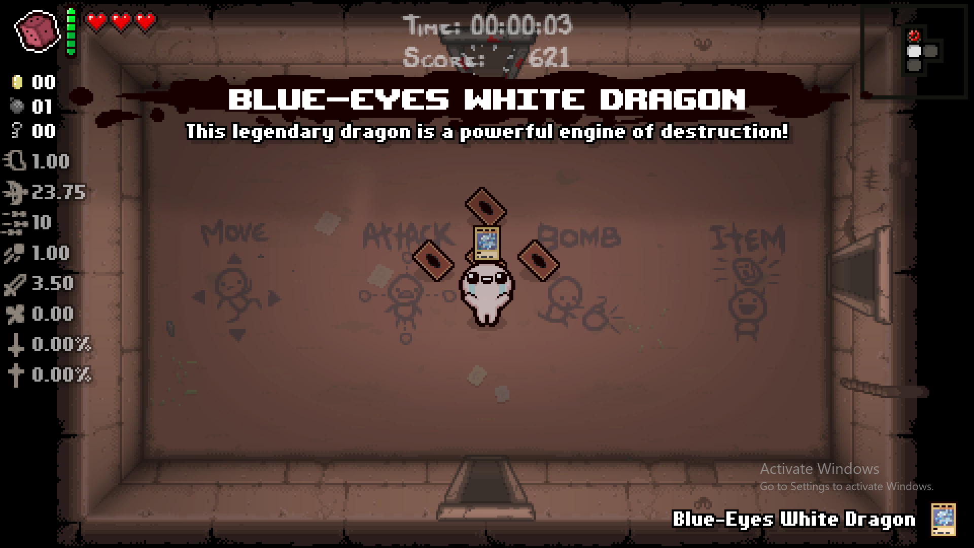 what does the magician card do in binding of isaac The Binding of Isaac Tarot Card Deck main image 0