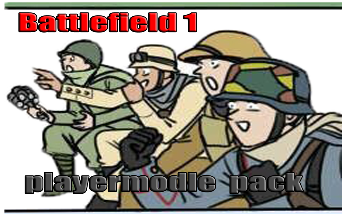 Battlefield 1 playermodel pack