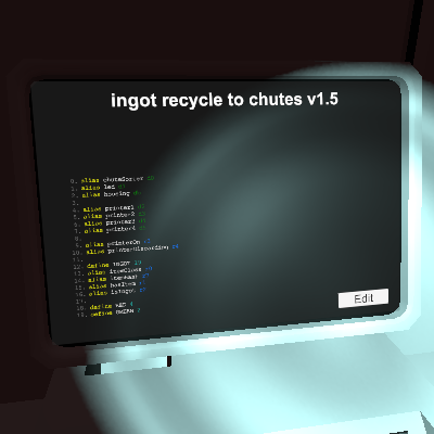 ingot recycle to chutes v1.5