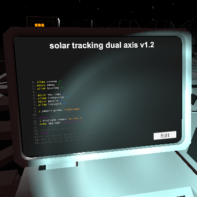 solar tracking dual axis v1.2