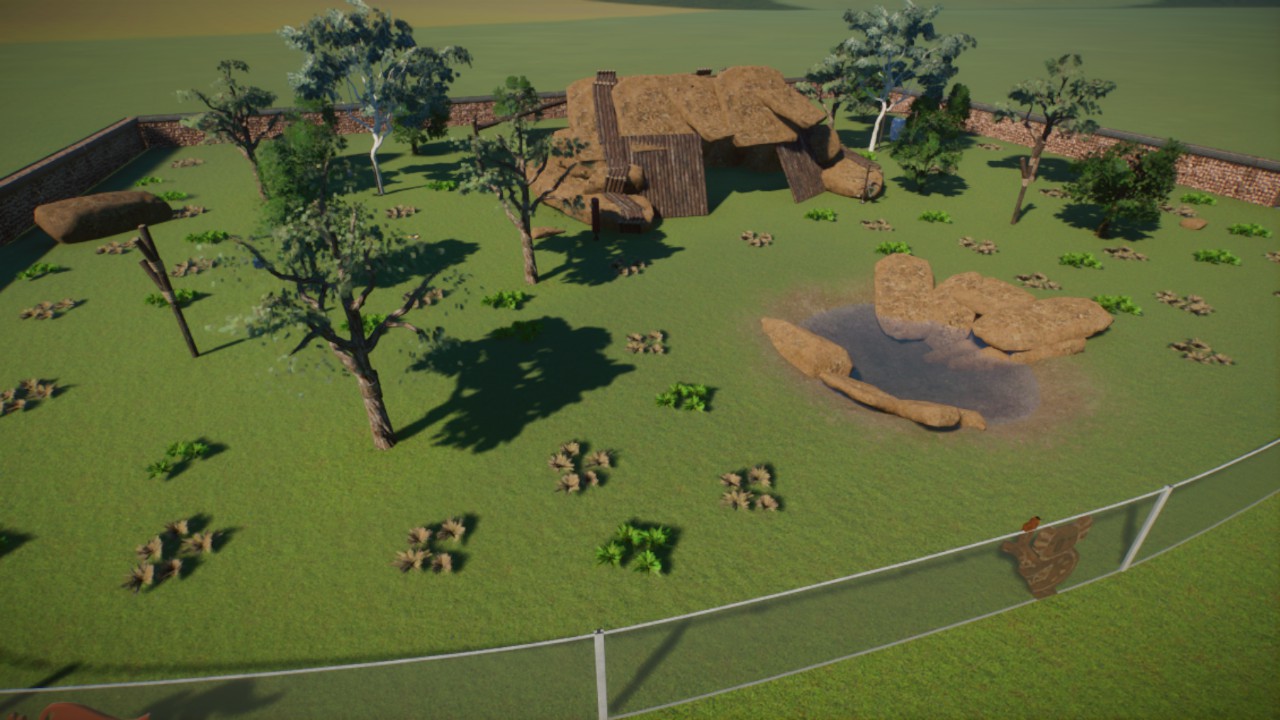 Kangaroo and koala habitat