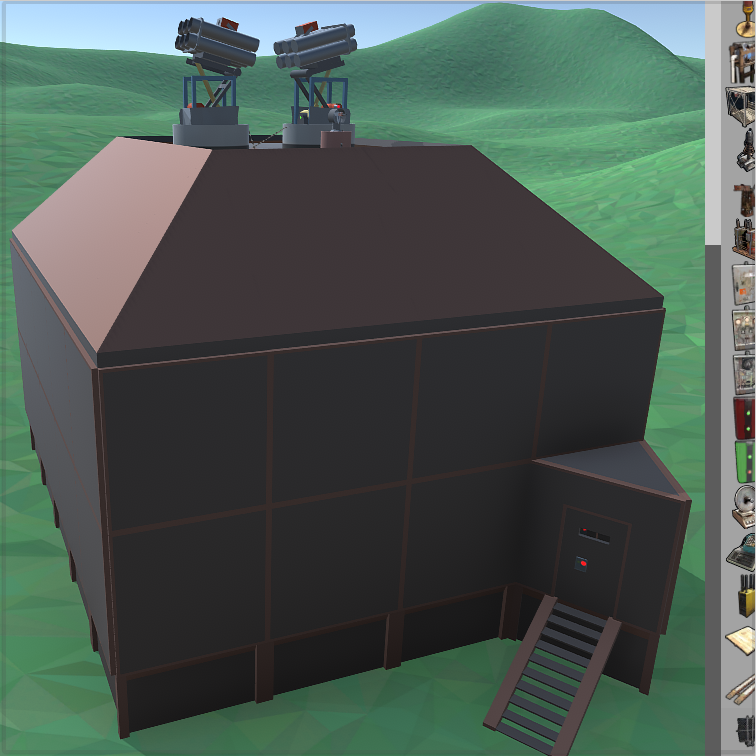 Small base with SAM Site