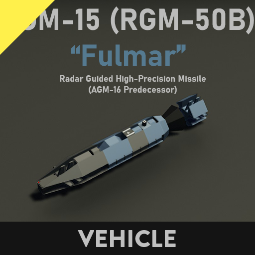 AGM-15 (RGM-50B) Block II "Fulmar" Radar Guided Missile