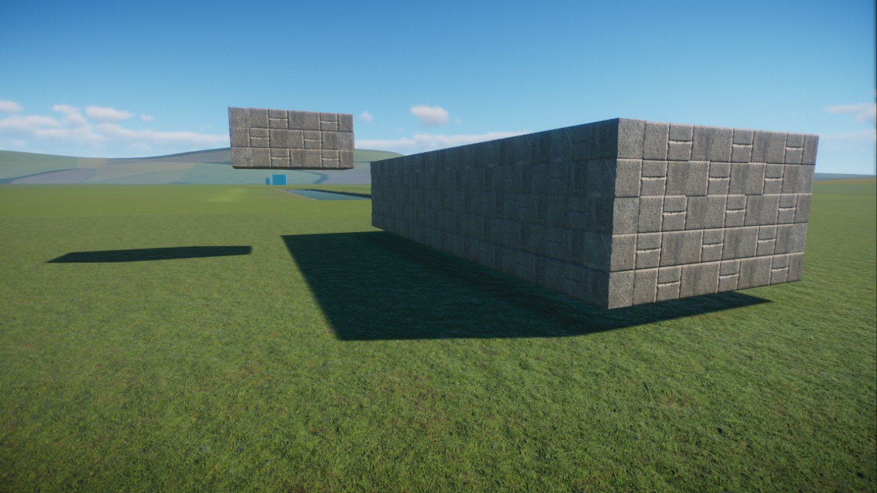 Breeze brick wall barrier fence