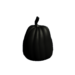 Decorative Pumpkin (Black)