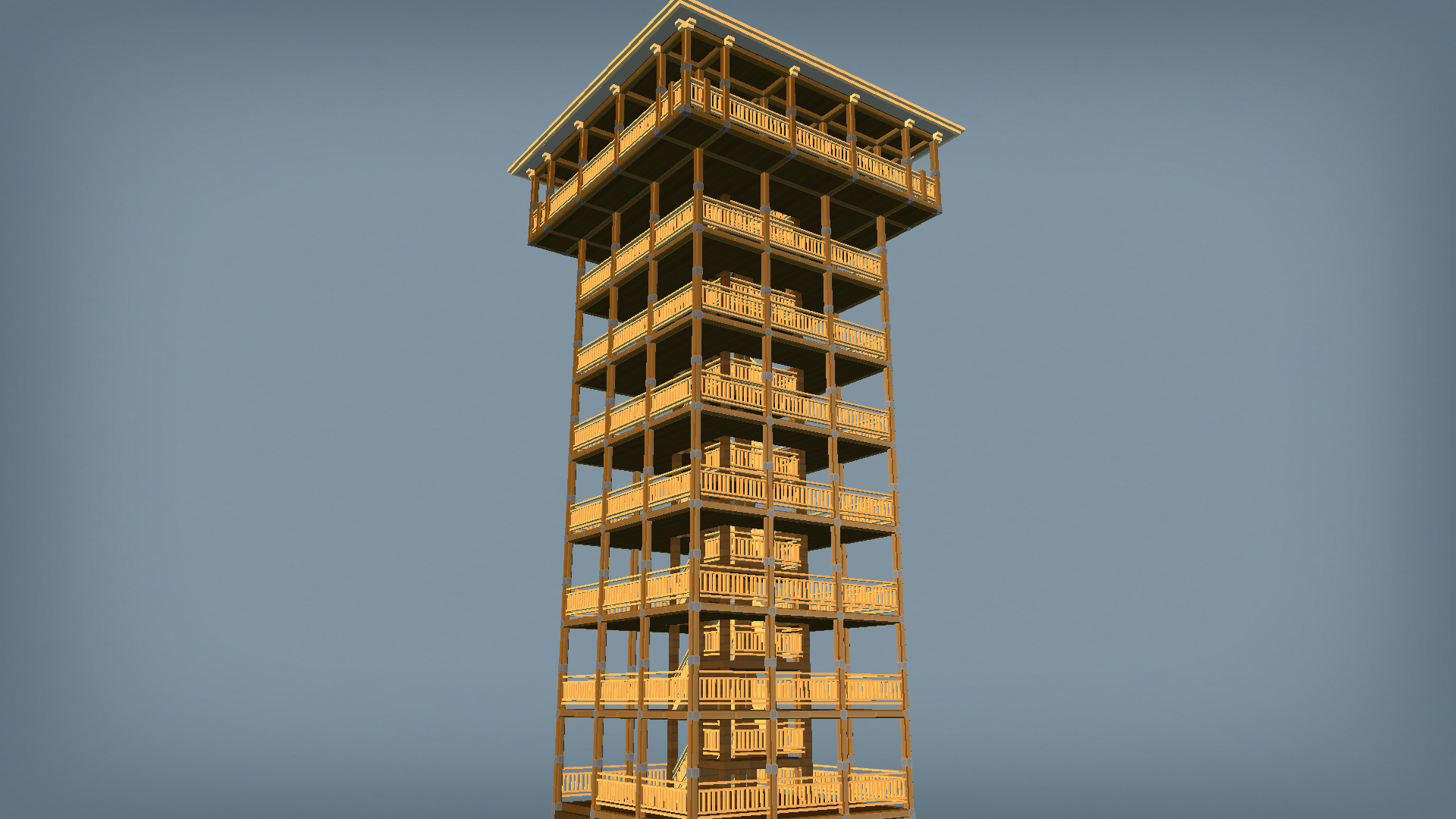 Observation Tower eight floors