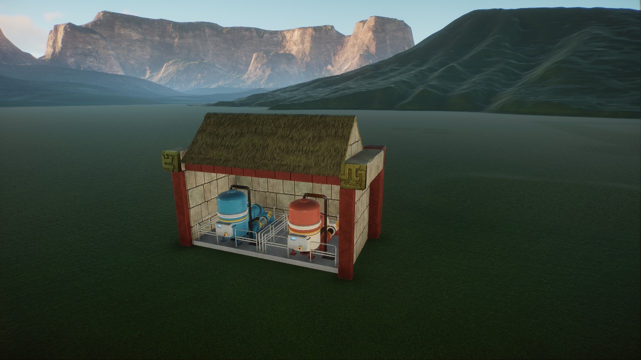 MAYAN Enclosed Water Temp  Treatment Center