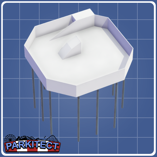 Champagne Bowl For Water Slide Ride Mod