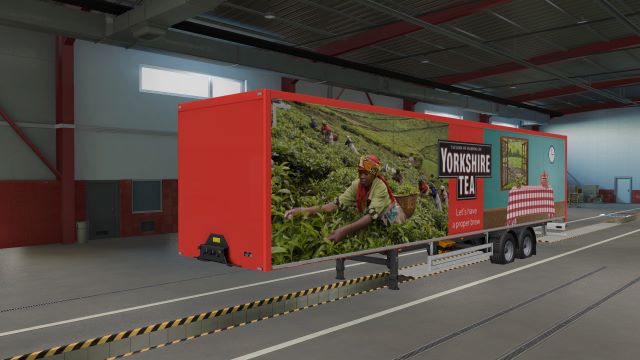 Yorkshire Tea Trailer Skin