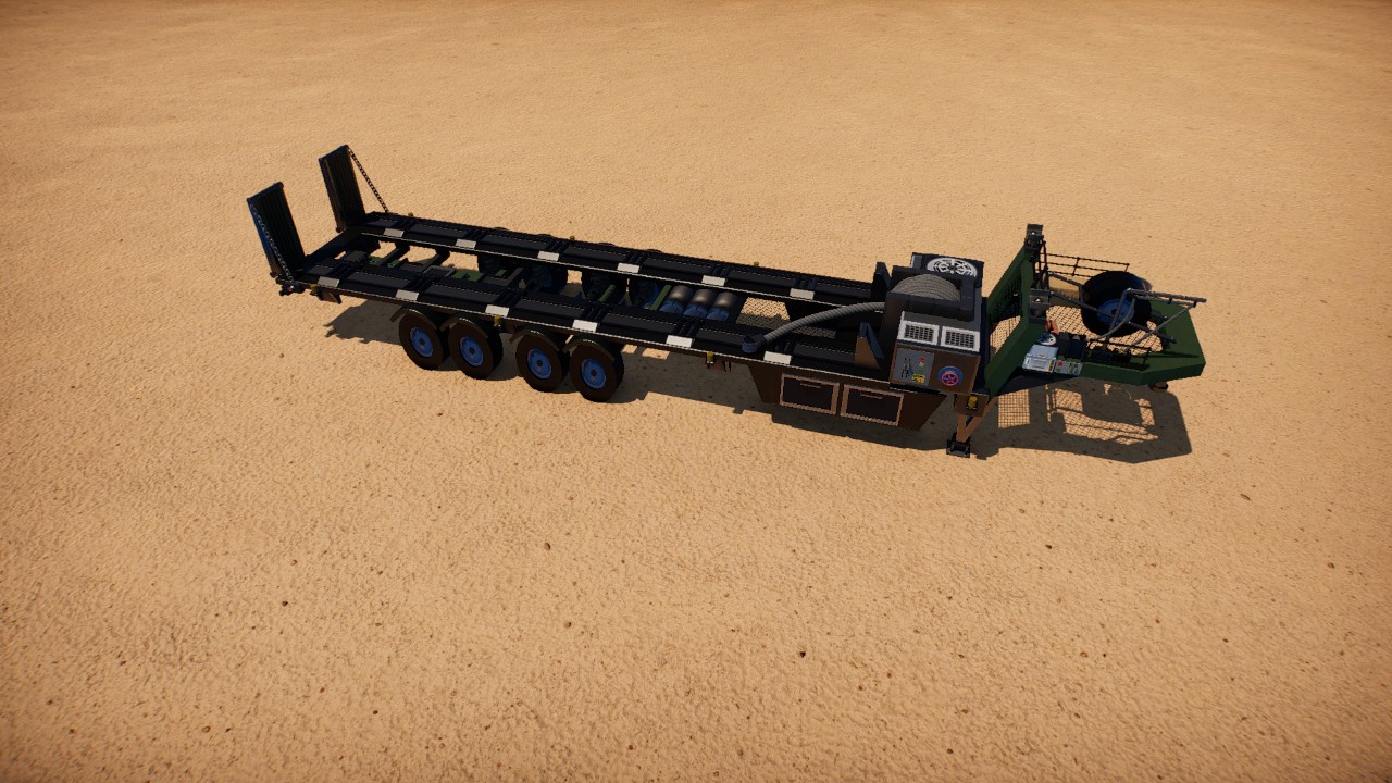 Trailer - DRS Technologies M1000 semi-trailer