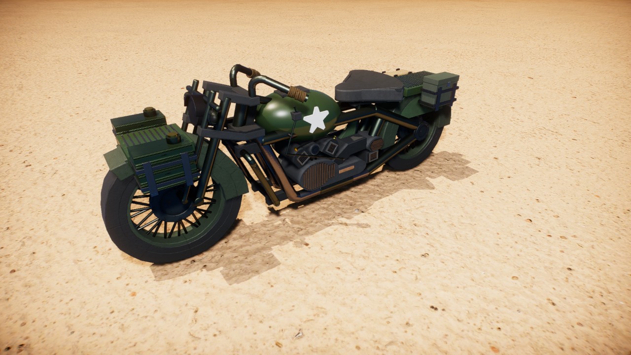 Motorcycle - Harley-Davidson WLA "Liberator"