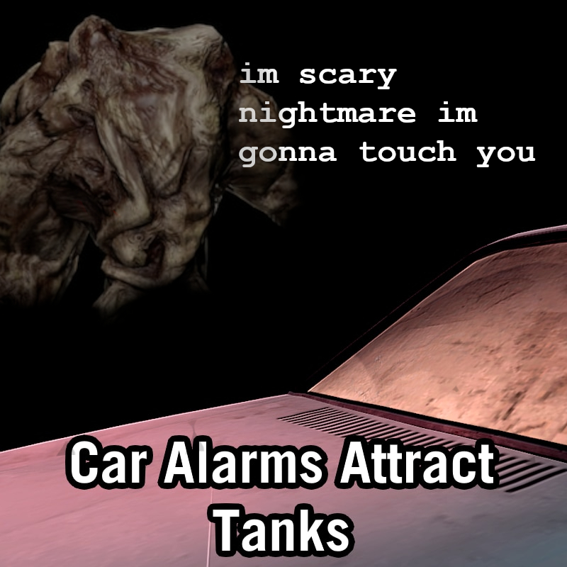 Car Alarm Attracts Tank(s) | NIGHTMARE