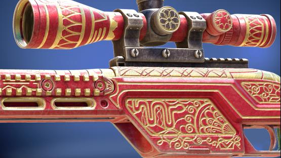 SSG 08 | ROYAL RELIC (full red)