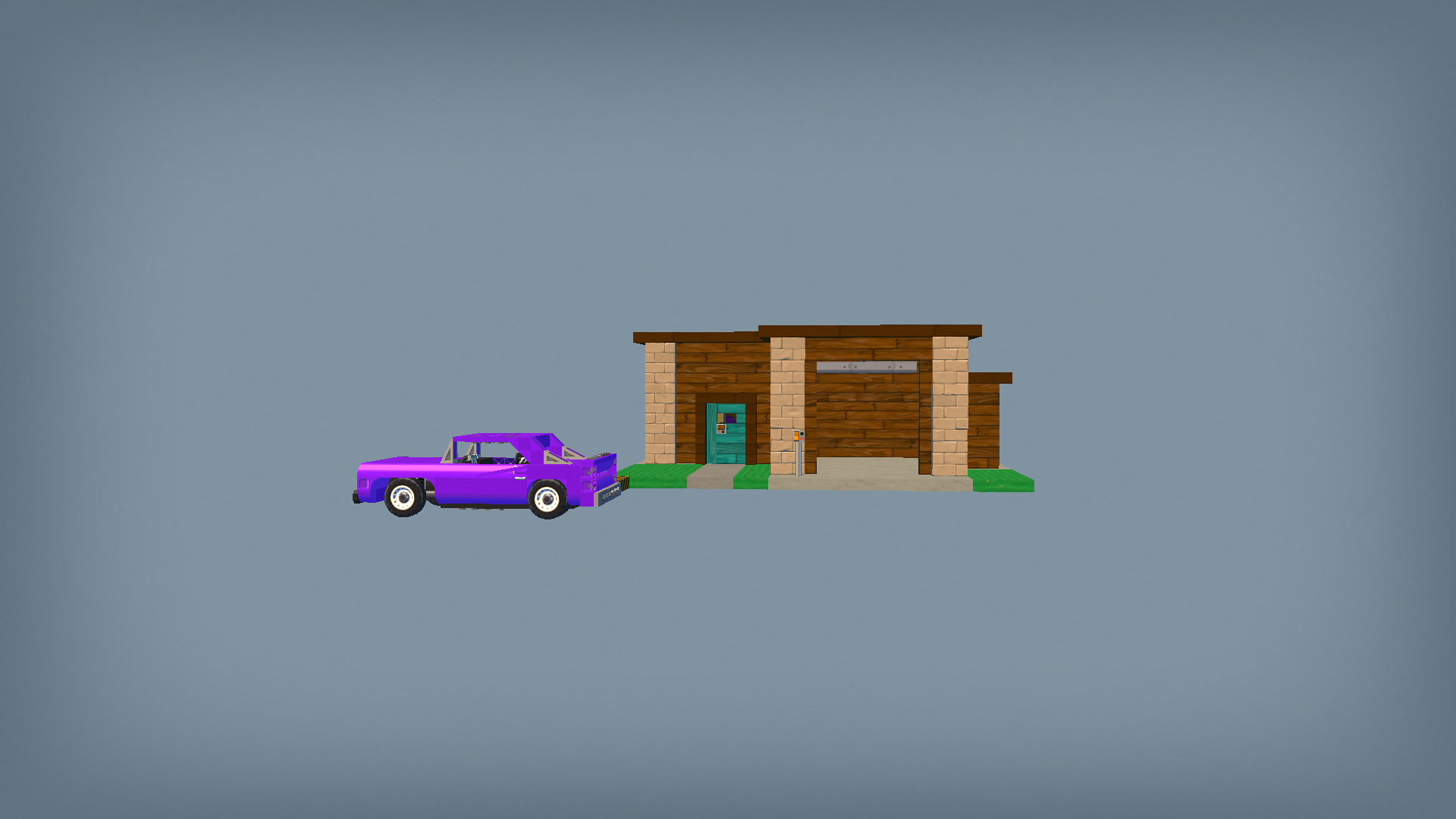 Kevin's Mini City House + One of LAPU's cars preview